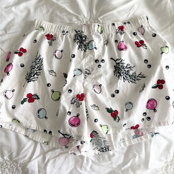 Colsie Christmas Pajama Boxer Shorts - Picture 1 of 2